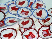 Bakery elements toppers